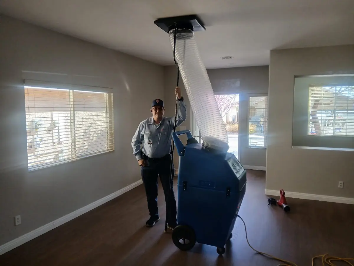 Professional AC Repair work inside a Rancho Murieta home